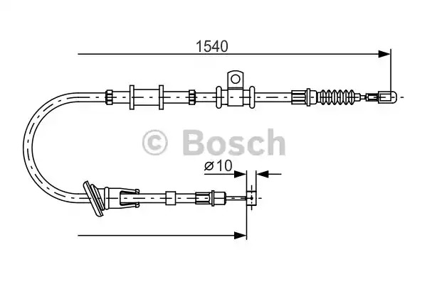 Трос BOSCH 1 987 482 065 (BC959)