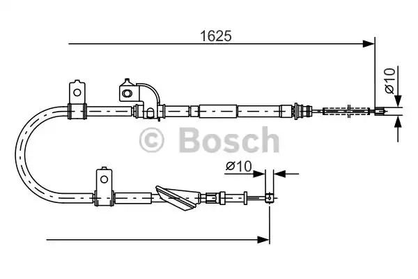 Трос BOSCH 1 987 482 081 (BC975)