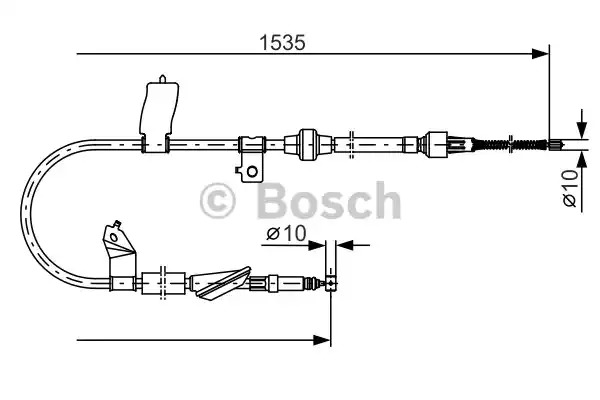 Трос BOSCH 1 987 482 085 (BC979)