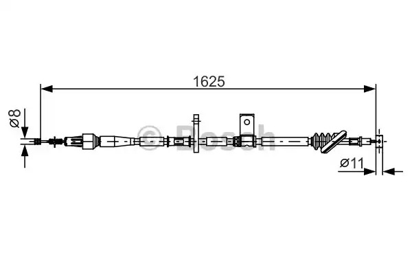 Трос BOSCH 1 987 482 094 (BC988)