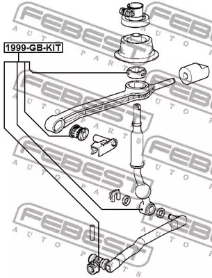 Подшипник FEBEST 1999-GB-KIT