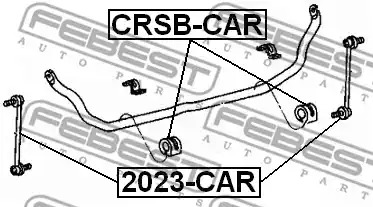 Стойка FEBEST 2023-CAR