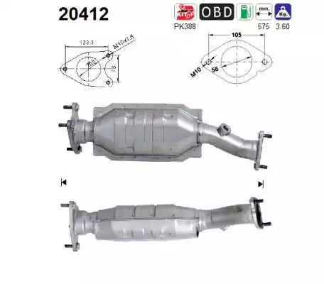 Катушка зажигания BREMI 20412