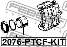 Поршень FEBEST 2076-PTCF-KIT