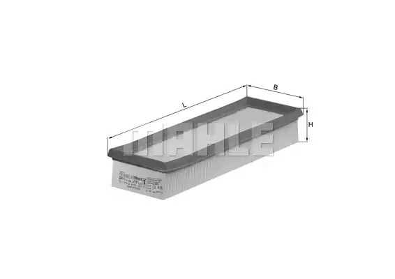 Фильтр MAHLE ORIGINAL LX 488 (78138521)