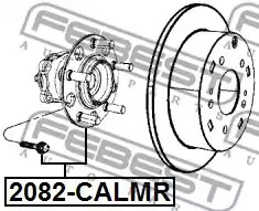 Ступица колеса FEBEST 2082-CALMR