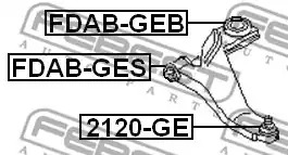 Шарнир FEBEST 2120-GE