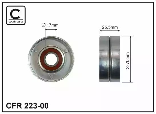 Ролик CAFFARO 223-00