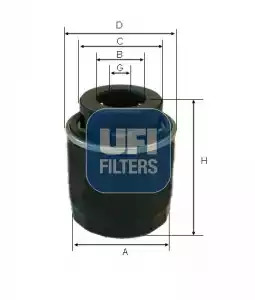 Фильтр UFI 23.573.00