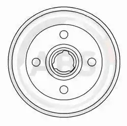 Тормозный барабан A.B.S. 2325-S