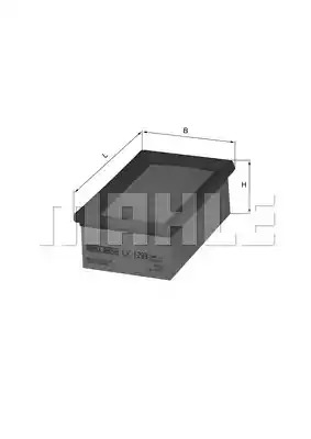 Фильтр KNECHT LX 1293 (70326088)