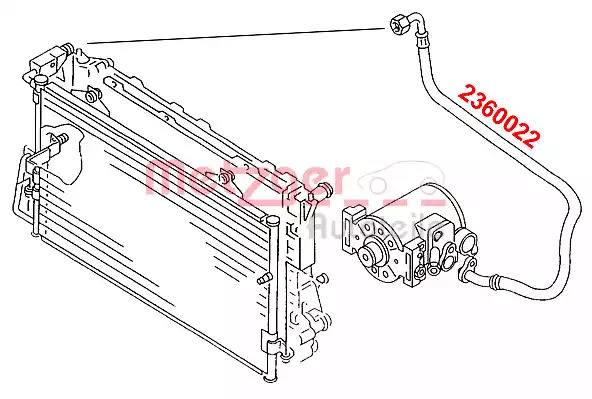 Шлангопровод METZGER 2360022