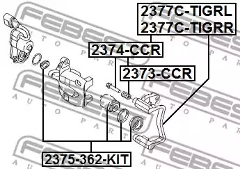 Ремкомплект FEBEST 2375-362-KIT