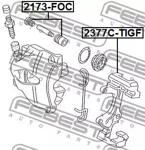 Комплект поддержки FEBEST 2377C-TIGF