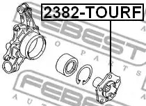 Ступица колеса FEBEST 2382-TOURF