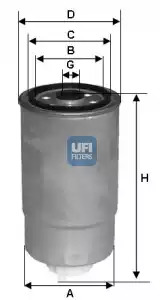 Фильтр UFI 24.351.01