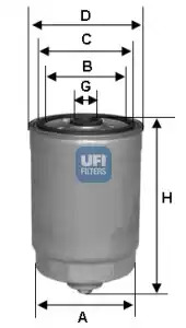 Фильтр UFI 24.441.00