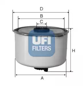 Фильтр UFI 24.454.00