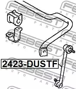 Стойка FEBEST 2423-DASTF