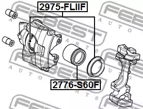 Ремкомплект FEBEST 2975-FLIIF