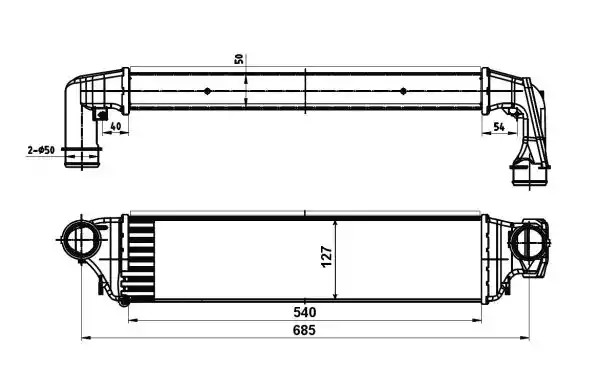 Теплообменник NRF 30119A