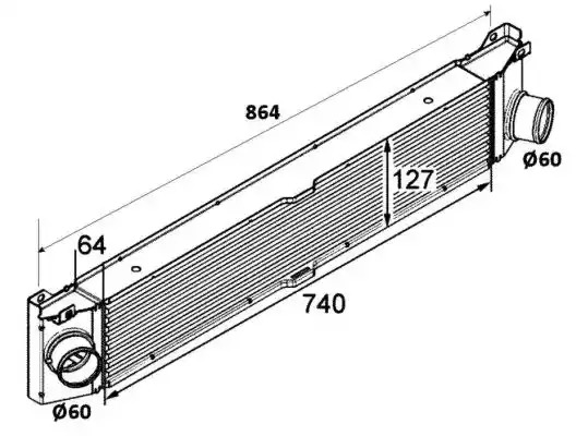 Теплообменник NRF 30798