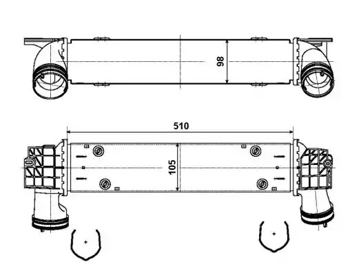 Теплообменник NRF 30907A