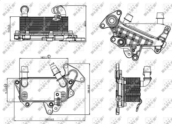 Теплообменник NRF 31264