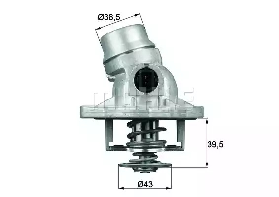 Термостат MAHLE ORIGINAL TM 12 105 (2.547.01, 70807845)