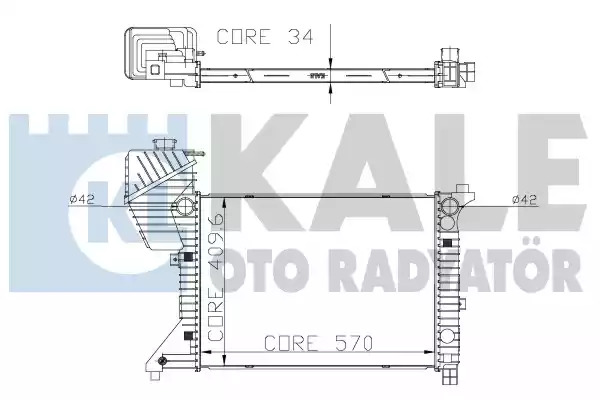 Теплообменник KALE OTO RADYATÖR 319900
