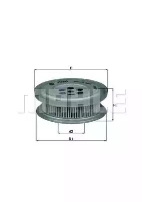 Фильтр KNECHT HX 44 (79698358)