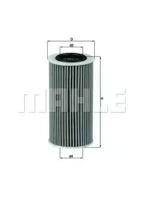 Фильтр KNECHT OX 370D1 (70539400, OX 370D1 ECO)