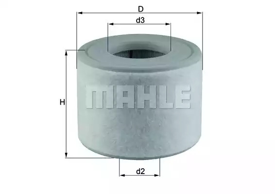 Фильтр MAHLE ORIGINAL LX 2607/2 (70549131)