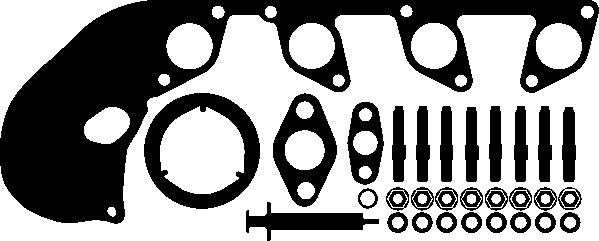 Монтажный комплект ELRING 332.380 (03G 253 010 A, 03G 253 010 AX, 03G 253 014 K, 03G 253 019 N, 757042-5018S, 757042-0018, 757042-5014S, 757042-0014, 757042-5013S, 757042-0013, 757042-0010, 757042-0008)