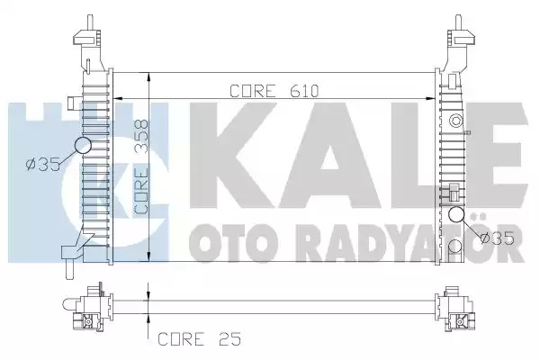 Теплообменник KALE OTO RADYATÖR 342065