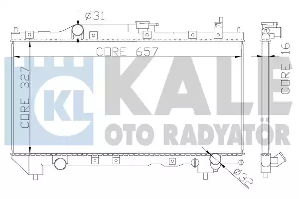 Теплообменник KALE OTO RADYATÖR 342130