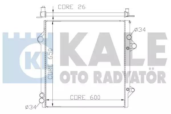 Теплообменник KALE OTO RADYATÖR 342180