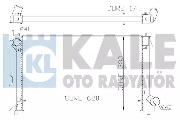 Теплообменник KALE OTO RADYATÖR 342205