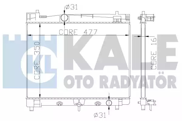 Теплообменник KALE OTO RADYATÖR 342210