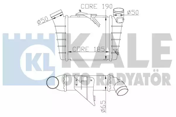 Теплообменник KALE OTO RADYATÖR 342300