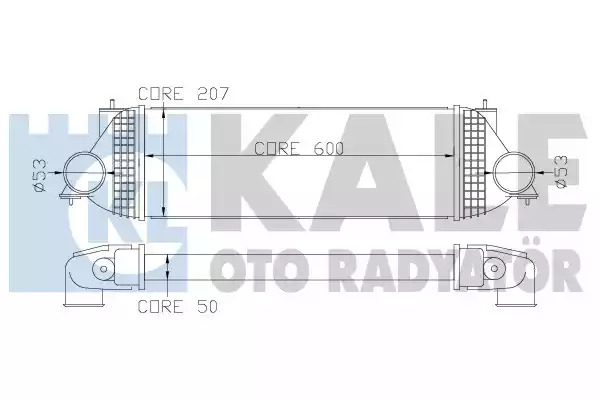 Теплообменник KALE OTO RADYATÖR 342365