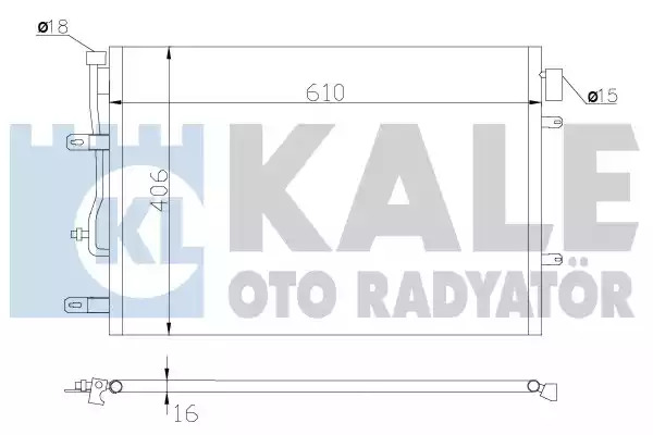 Конденсатор KALE OTO RADYATÖR 342410