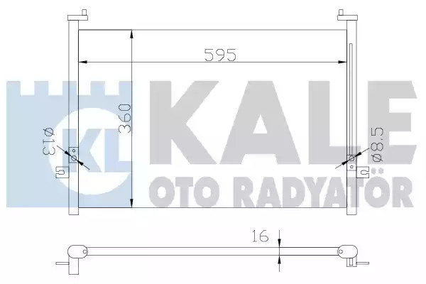 Конденсатор KALE OTO RADYATÖR 342425