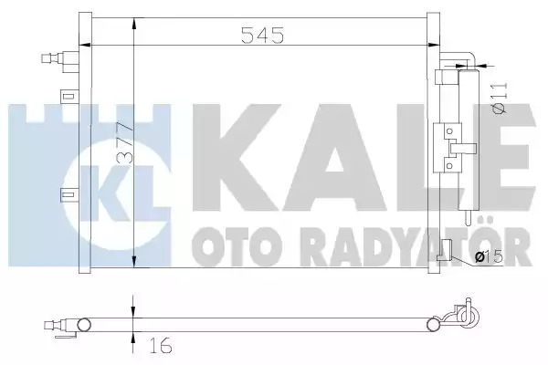 Конденсатор KALE OTO RADYATÖR 342585