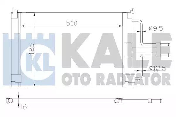 Конденсатор KALE OTO RADYATÖR 342845