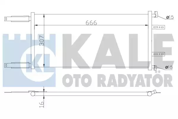 Конденсатор KALE OTO RADYATÖR 342850