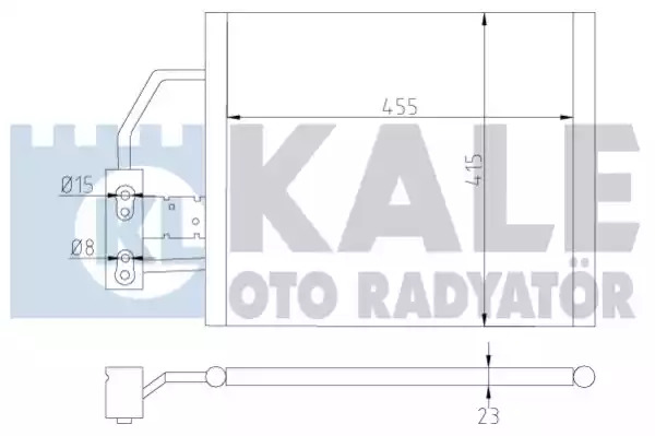 Конденсатор KALE OTO RADYATÖR 343055