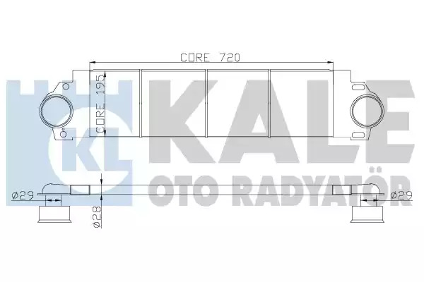 Теплообменник KALE OTO RADYATÖR 343100