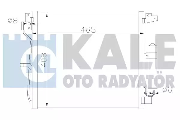 Конденсатор KALE OTO RADYATÖR 343160