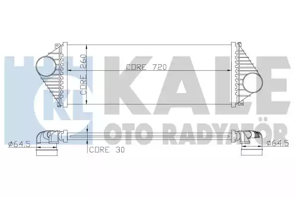 Теплообменник KALE OTO RADYATÖR 343200